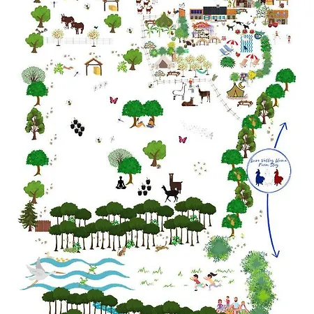 Фермерский дом At Loire Valley Llamas *